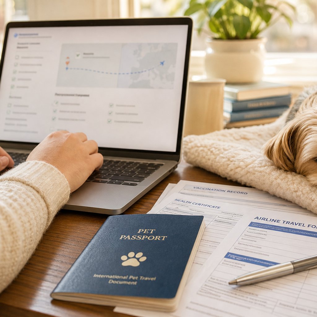 PetAirJPN staff who visit your home to discuss travel preparations while you’re with your beloved dog
