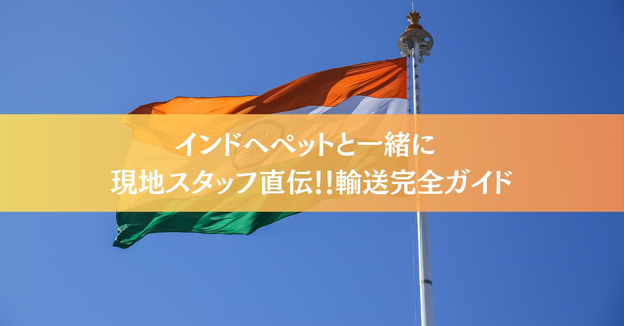 将宠物运送到印度的完整指南｜费用和法规说明- PetAir JPN（官方），用于办理猫狗的国际运输和检疫手续。