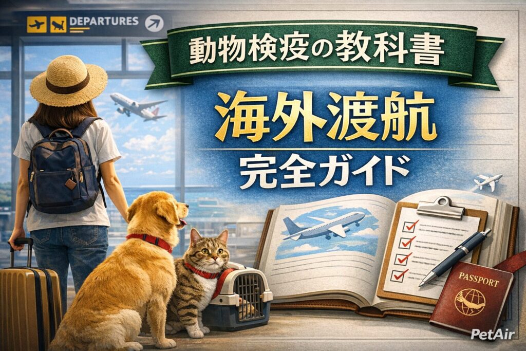 La guía perfecta para viajar con éxito al extranjero con su perro o gato, enseñada por profesionales.